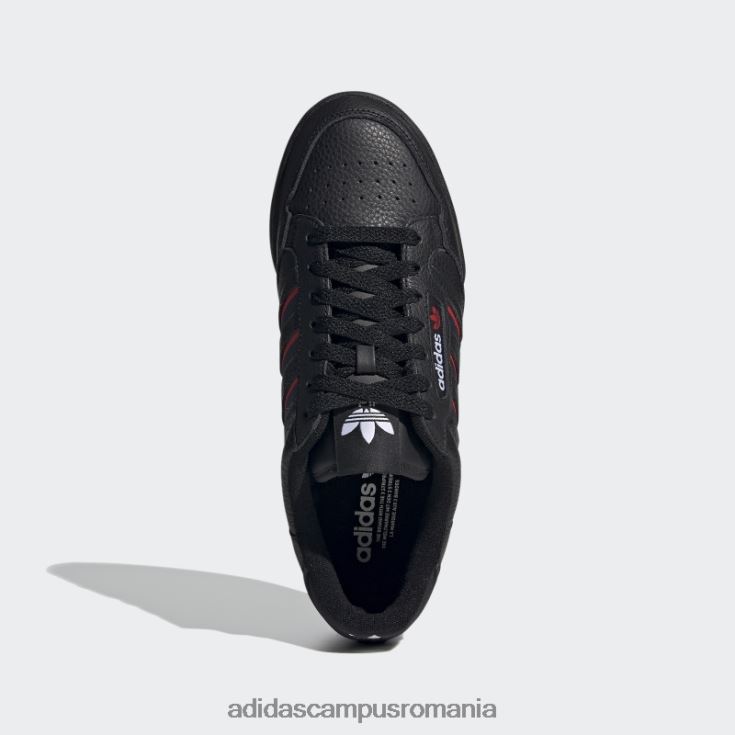 adidas campus romania pantofi negri continental 80 dungi adidas unisex negru/marinier/rosu J266N212849
