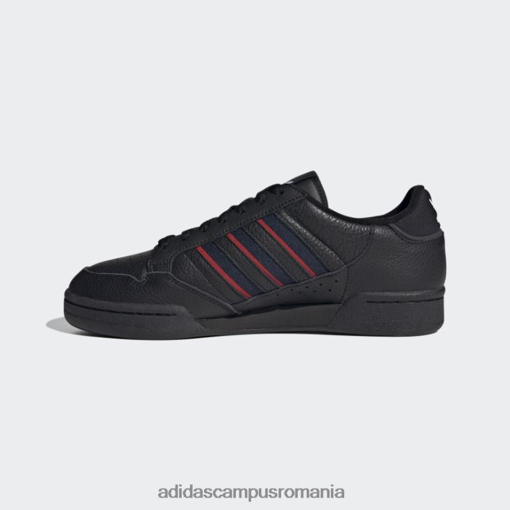 adidas campus romania pantofi negri continental 80 dungi adidas unisex negru/marinier/rosu J266N212849