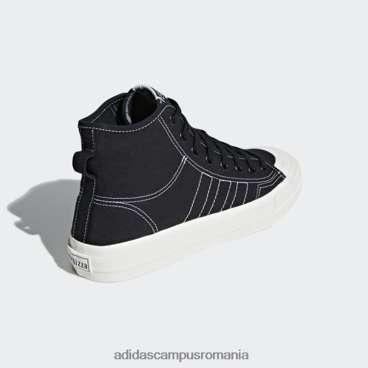 adidas campus romania pantofi negri nizza rf hi unisex alb negru J266N2154