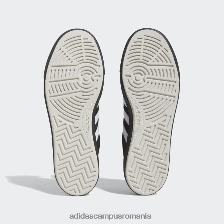 adidas campus romania pantofi negri nora unisex negru/alb/auriu metalic J266N24145