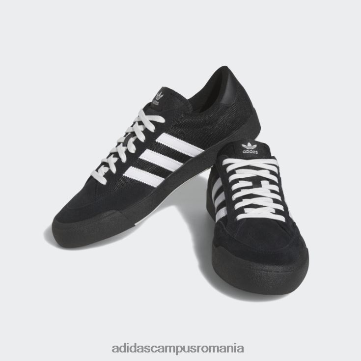 adidas campus romania pantofi negri nora unisex negru/alb/auriu metalic J266N24145