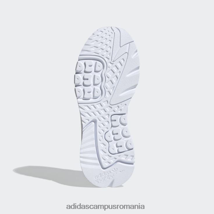 adidas campus romania pantofi nite jogger albi unisex alb J266N24507