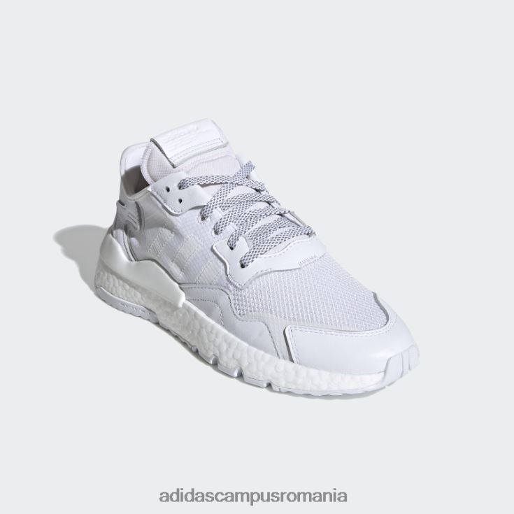adidas campus romania pantofi nite jogger albi unisex alb J266N24507