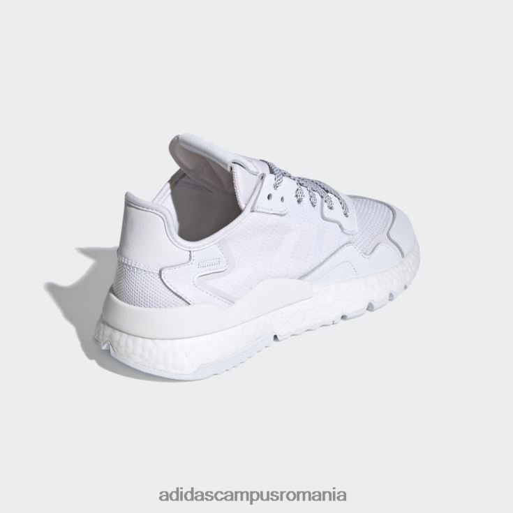 adidas campus romania pantofi nite jogger albi unisex alb J266N24507