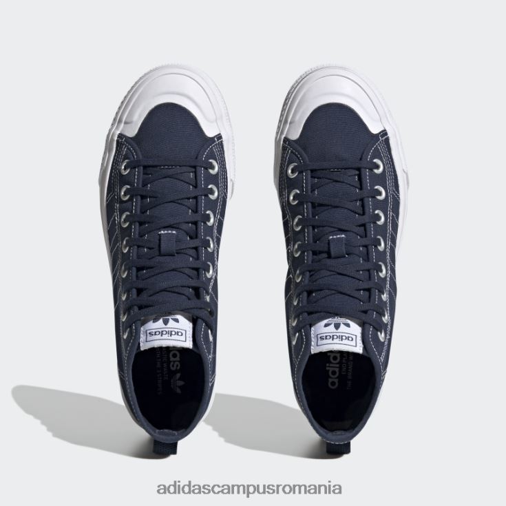 adidas campus romania pantofi nizza hi rf night indigo unisex indigo de noapte/albastru capital J266N212722