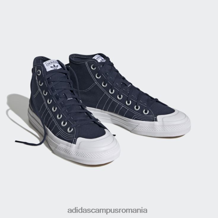 adidas campus romania pantofi nizza hi rf night indigo unisex indigo de noapte/albastru capital J266N212722