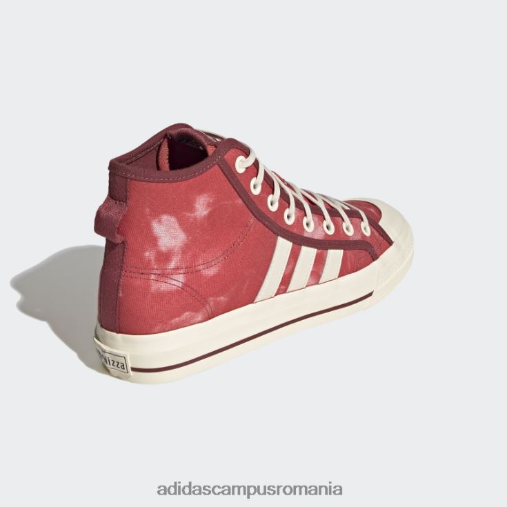 adidas campus romania pantofi nizza hi rf roșii unisex rosu alb J266N2469