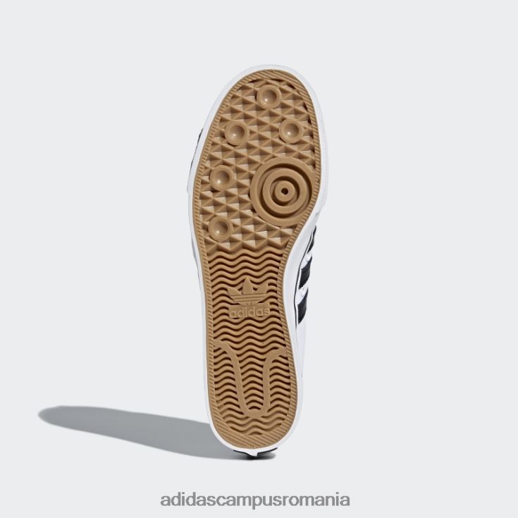 adidas campus romania pantofi nizza negru elegant unisex alb negru J266N24335