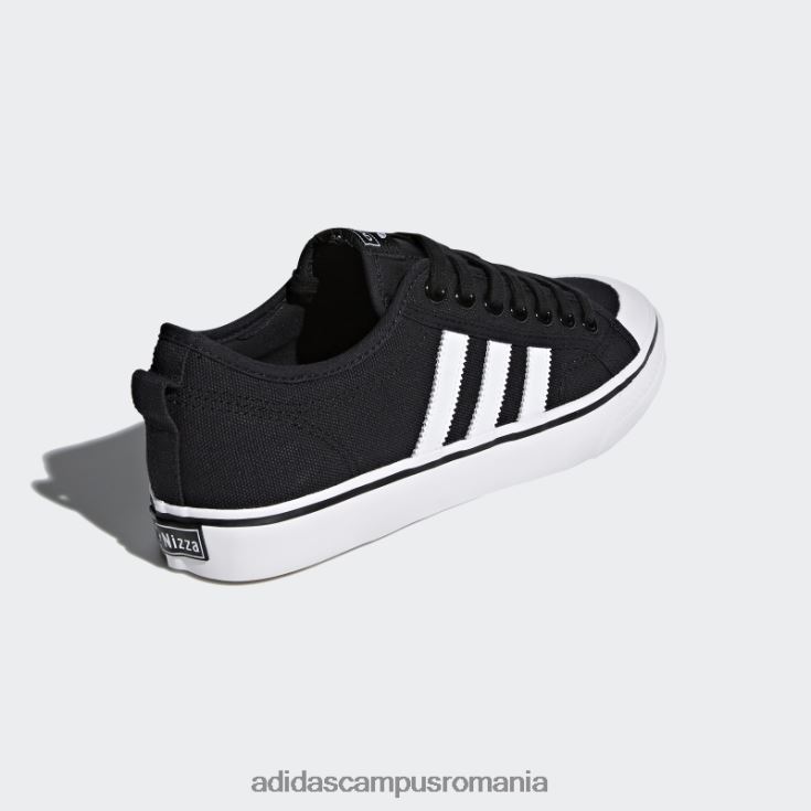 adidas campus romania pantofi nizza negru fierbinte unisex alb negru J266N2199