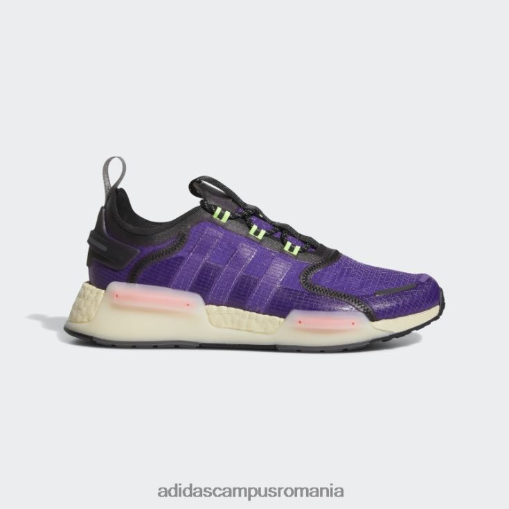 adidas campus romania pantofi nmd-v3 violet adidas unisex violet/negru/verde J266N212984