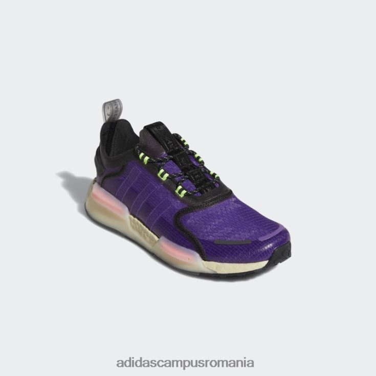 adidas campus romania pantofi nmd-v3 violet adidas unisex violet/negru/verde J266N212984