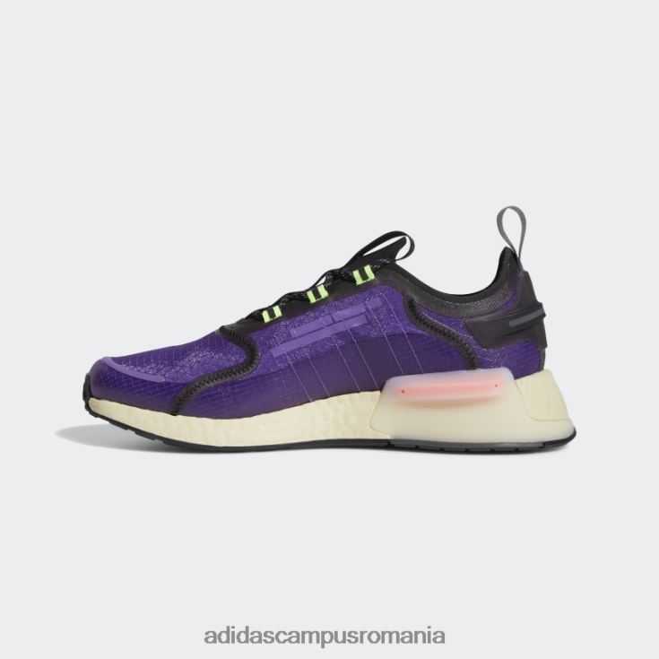 adidas campus romania pantofi nmd-v3 violet adidas unisex violet/negru/verde J266N212984
