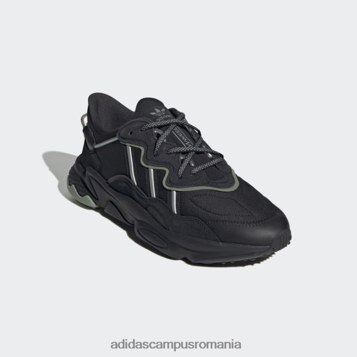adidas campus romania pantofi ozweego argintii unisex negru argintiu J266N212235