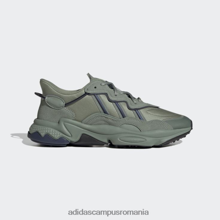 adidas campus romania pantofi ozweego verde argintiu adidas unisex verde argintiu/negru albastru J266N212252