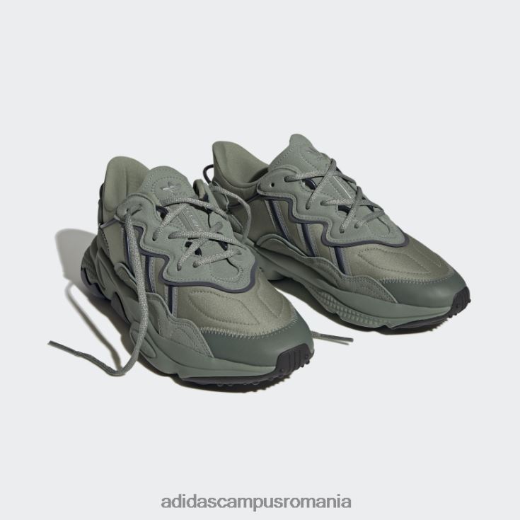 adidas campus romania pantofi ozweego verde argintiu adidas unisex verde argintiu/negru albastru J266N212252