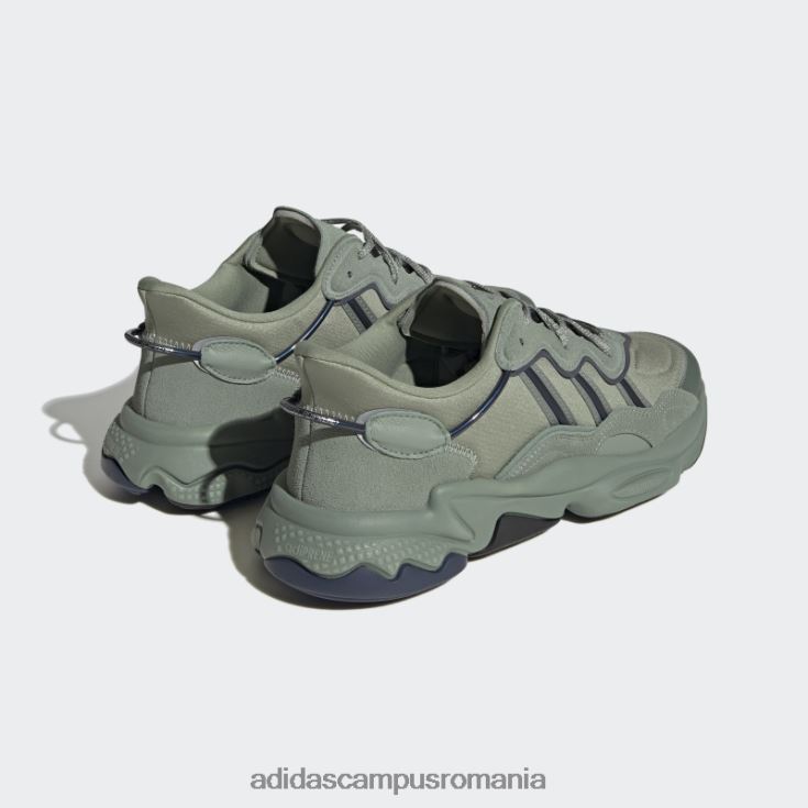 adidas campus romania pantofi ozweego verde argintiu adidas unisex verde argintiu/negru albastru J266N212252