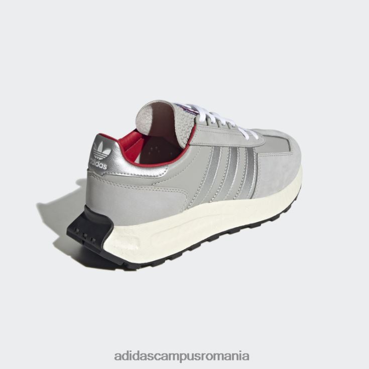adidas campus romania pantofi retropy e5 gri unisex gri/argintiu/stacojiu J266N212608