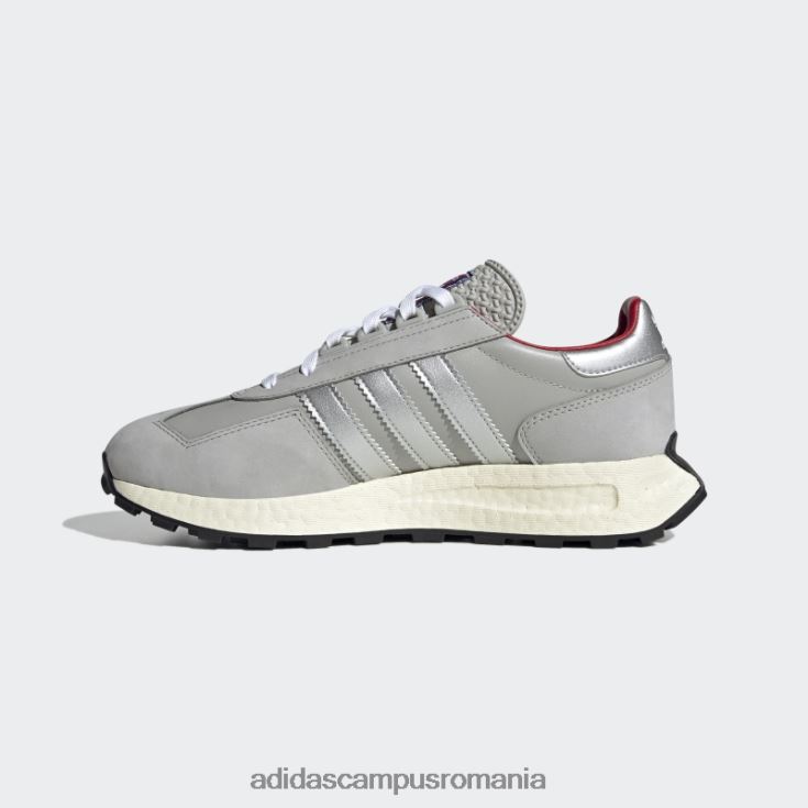 adidas campus romania pantofi retropy e5 gri unisex gri/argintiu/stacojiu J266N212608
