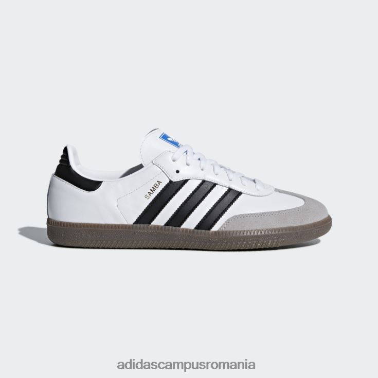 adidas campus romania pantofi samba og granit unisex alb/negru/granit J266N24411