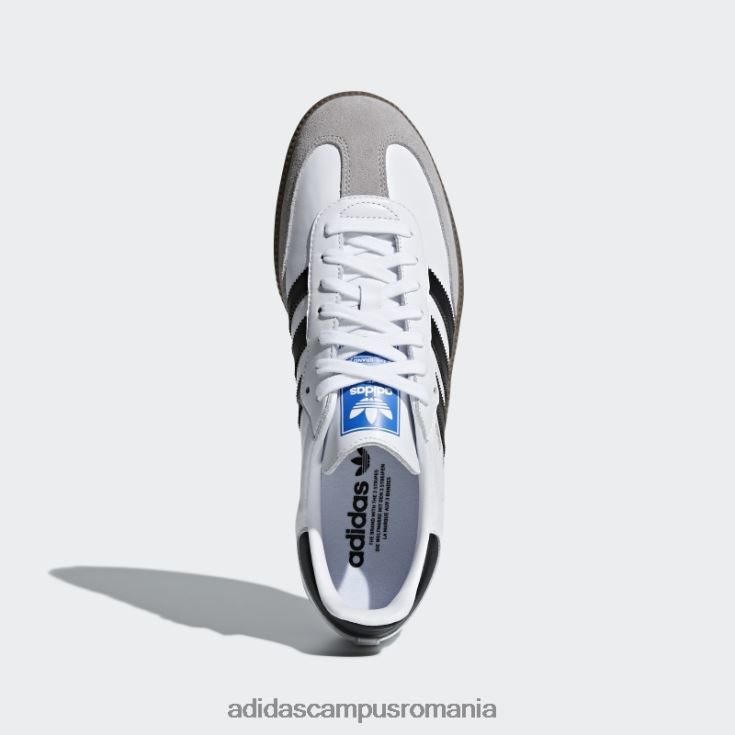 adidas campus romania pantofi samba og granit unisex alb/negru/granit J266N24411
