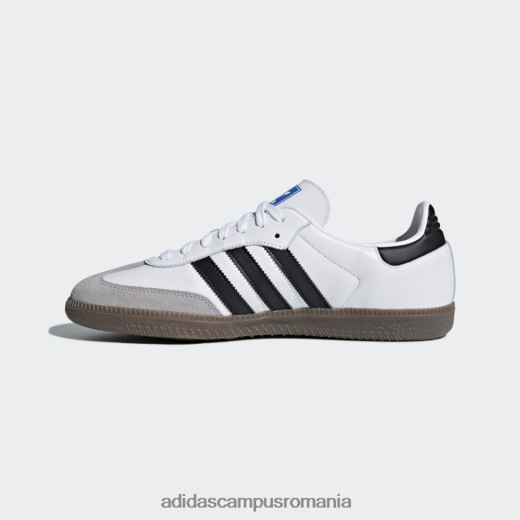 adidas campus romania pantofi samba og granit unisex alb/negru/granit J266N24411