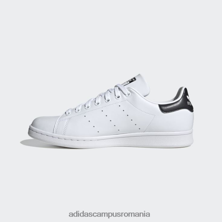 adidas campus romania pantofi stan smith alb/negru elegant unisex alb negru J266N212267