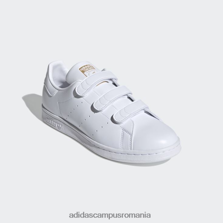 adidas campus romania pantofi stan smith aurii metalic unisex alb/auriu metalic J266N23897