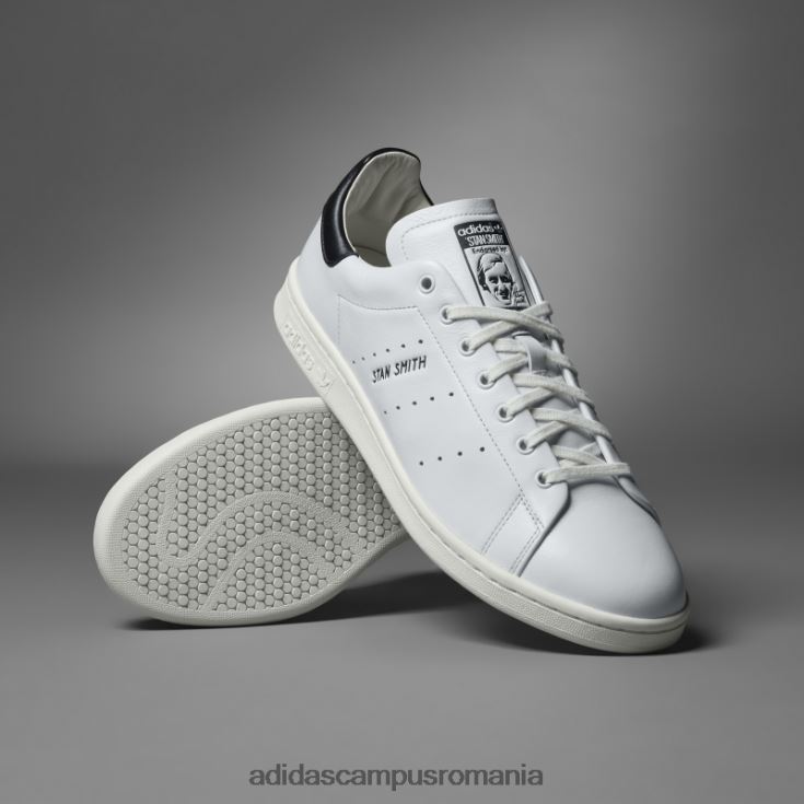 adidas campus romania pantofi stan smith lux albi unisex alb negru J266N2356