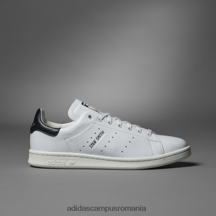 adidas campus romania pantofi stan smith lux albi unisex alb negru J266N2356