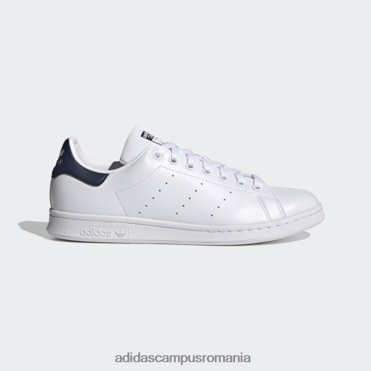 adidas campus romania pantofi stan smith modă bleumarin unisex alb/marinier J266N23963
