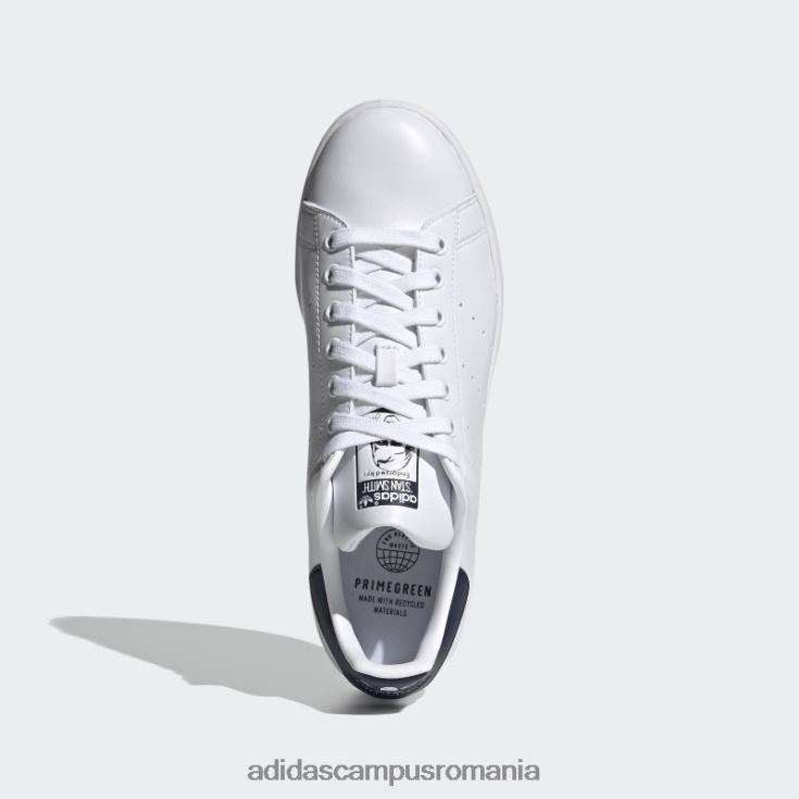 adidas campus romania pantofi stan smith modă bleumarin unisex alb/marinier J266N23963