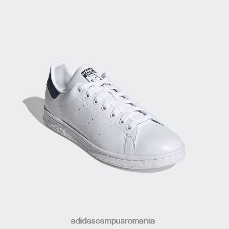 adidas campus romania pantofi stan smith modă bleumarin unisex alb/marinier J266N23963