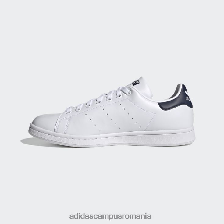 adidas campus romania pantofi stan smith modă bleumarin unisex alb/marinier J266N23963