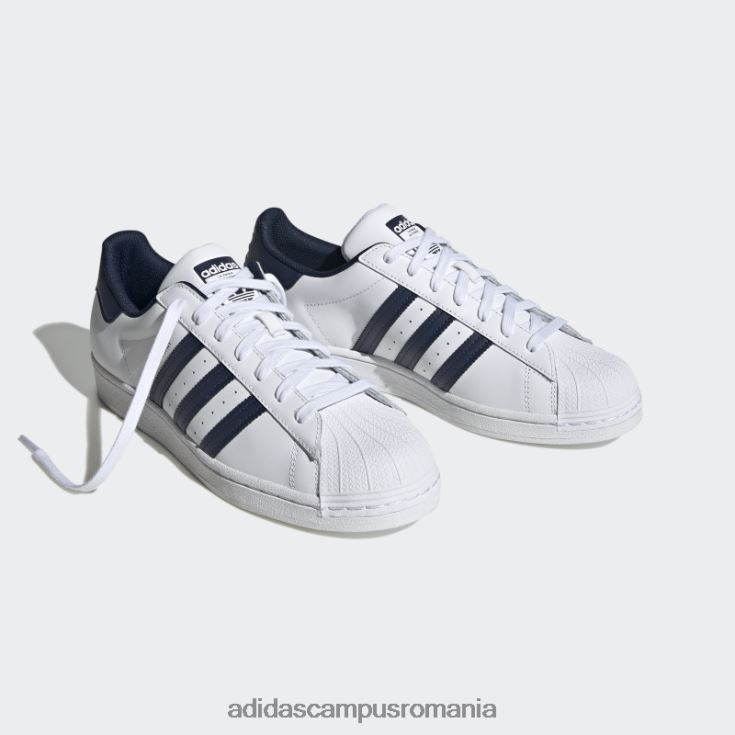 adidas campus romania pantofi superstar albi ftwr unisex alb/bleumarin/ftwr alb J266N212245