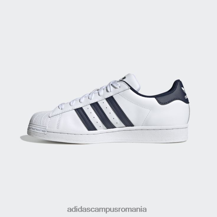adidas campus romania pantofi superstar albi ftwr unisex alb/bleumarin/ftwr alb J266N212245