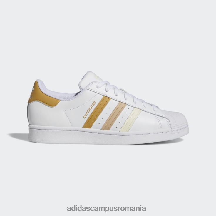 adidas campus romania pantofi superstar bej auriu unisex alb/bej auriu/bej J266N212663