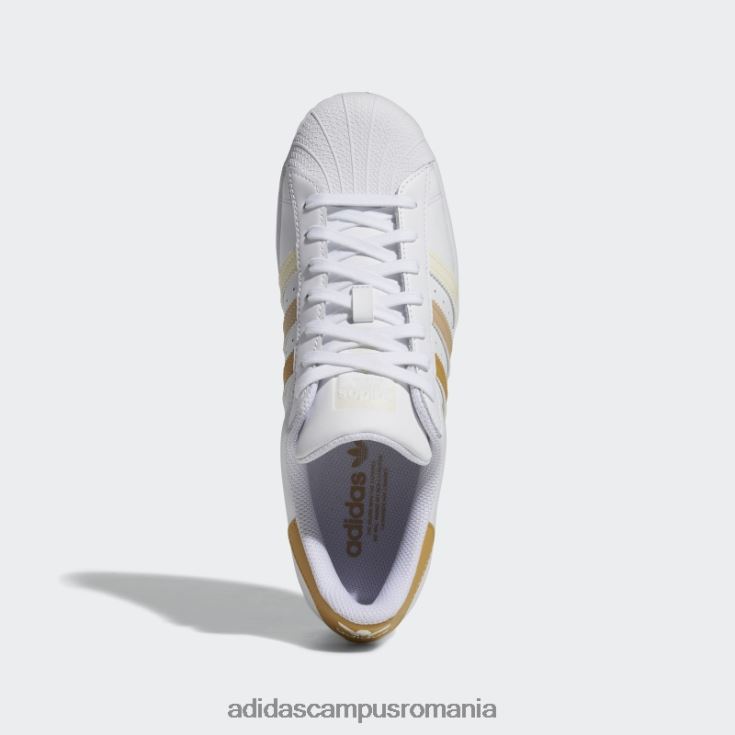 adidas campus romania pantofi superstar bej auriu unisex alb/bej auriu/bej J266N212663