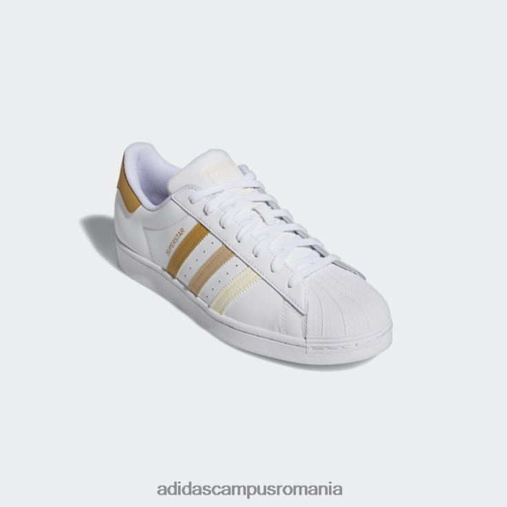 adidas campus romania pantofi superstar bej auriu unisex alb/bej auriu/bej J266N212663