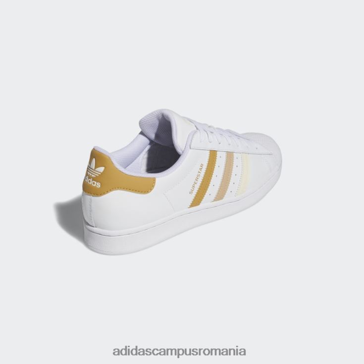 adidas campus romania pantofi superstar bej auriu unisex alb/bej auriu/bej J266N212663