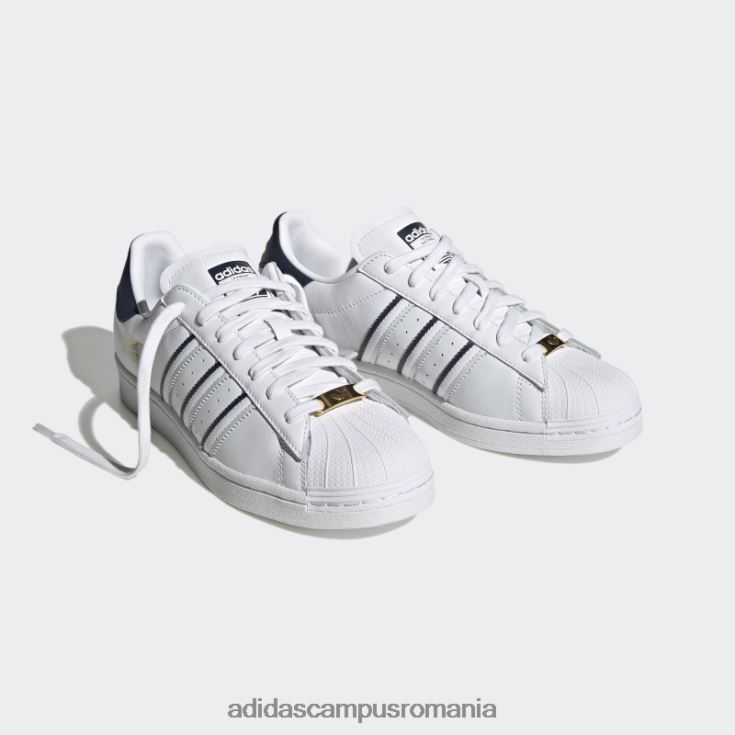 adidas campus romania pantofi superstar bleumarin unisex alb/marinier J266N212460