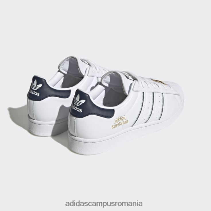 adidas campus romania pantofi superstar bleumarin unisex alb/marinier J266N212460