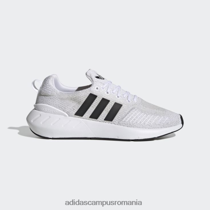 adidas campus romania pantofi swift run 22 alb adidas unisex alb/negru/gri J266N24620