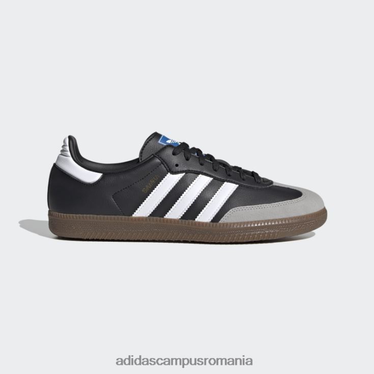 adidas campus romania pantofi vegani samba alb adidas unisex alb/negru/gumă J266N24452