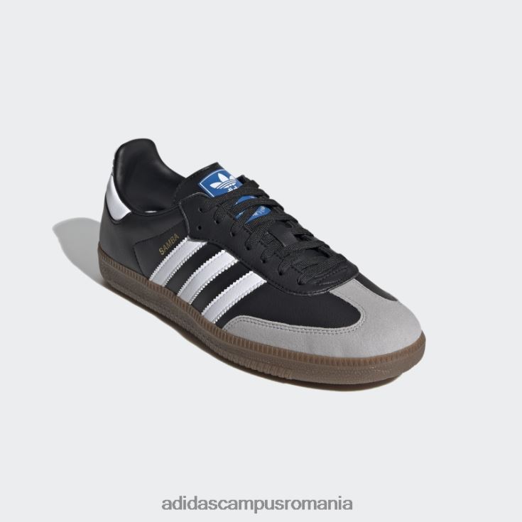 adidas campus romania pantofi vegani samba alb adidas unisex alb/negru/gumă J266N24452