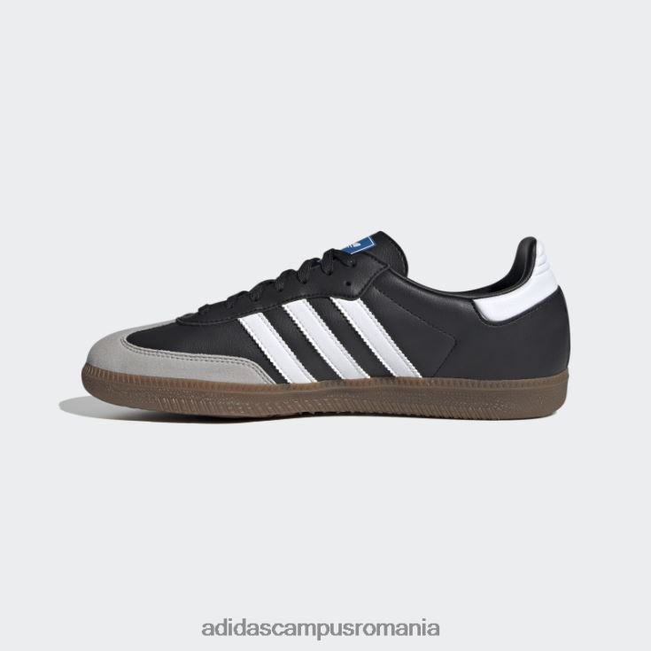 adidas campus romania pantofi vegani samba alb adidas unisex alb/negru/gumă J266N24452