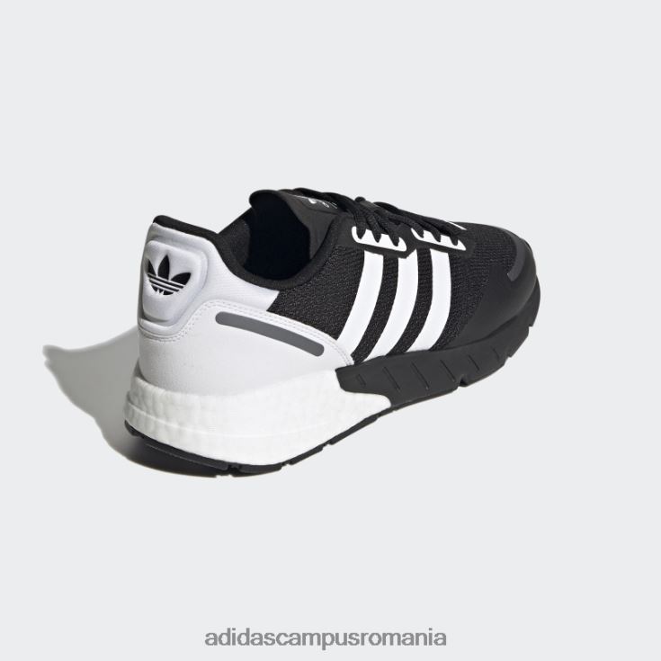 adidas campus romania pantofi zx 1k boost negri adidas unisex negru/alb/negru argintiu J266N24668