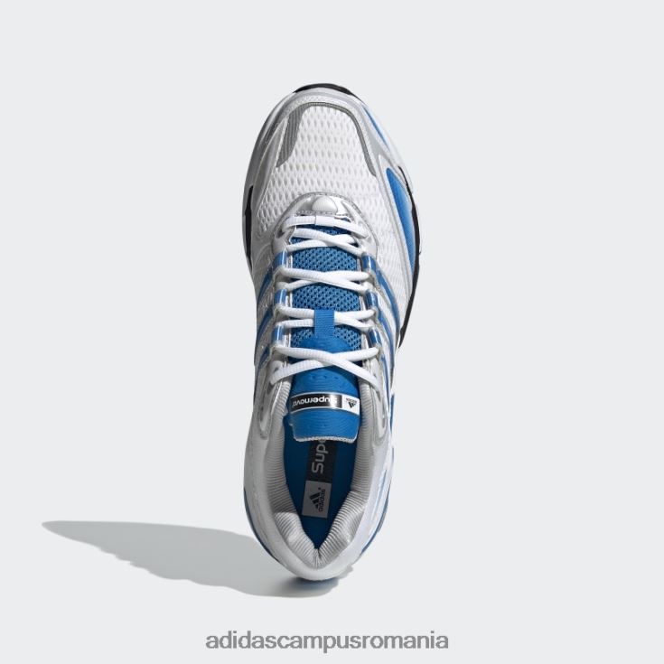 adidas campus romania pernă supernova albă 7 pantofi unisex alb/albastru papură/verde J266N24444