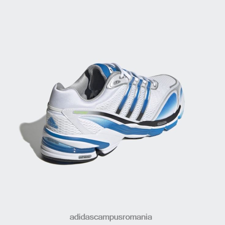 adidas campus romania pernă supernova albă 7 pantofi unisex alb/albastru papură/verde J266N24444