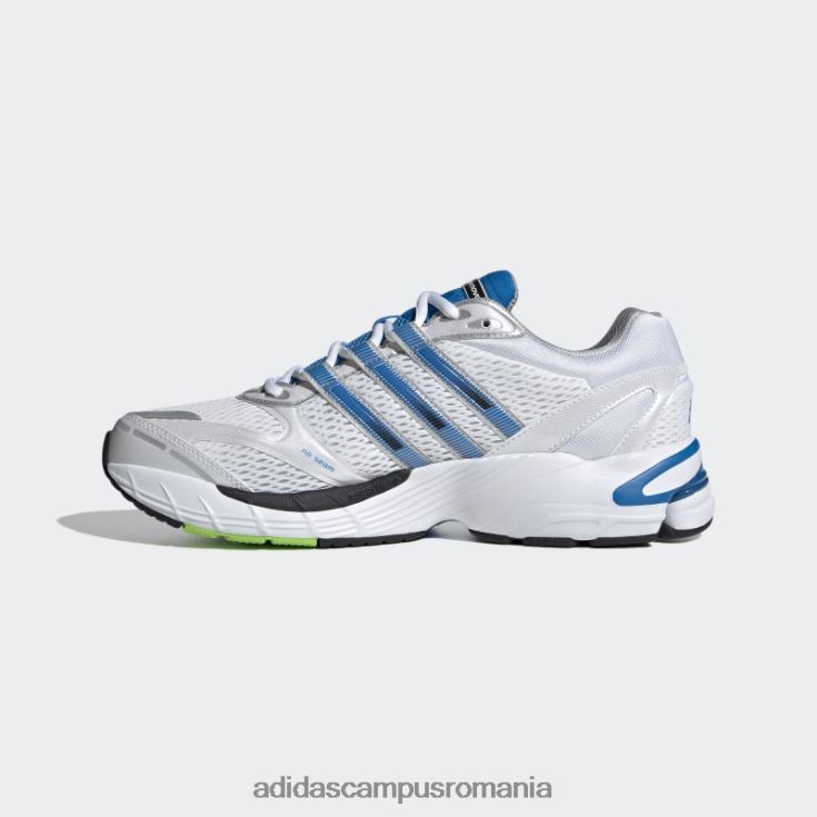 adidas campus romania pernă supernova albă 7 pantofi unisex alb/albastru papură/verde J266N24444
