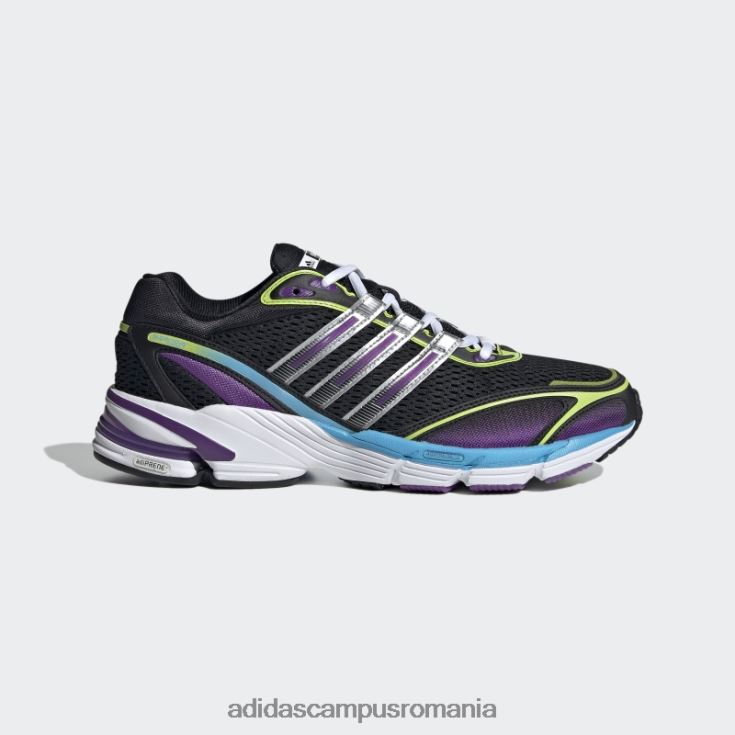adidas campus romania pernă supernova neagră 7 pantofi unisex negru/argintiu/verde J266N213006